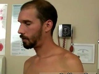 Gagged young gay twink slave first time Lukas visits the clinic again