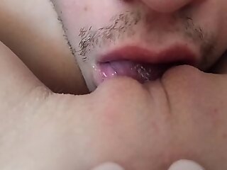 Distance from Passionate Pussy Shellacking Girlfriend - Squirting