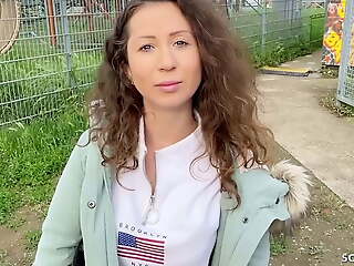 GERMAN SCOUT - TEEN JULIA HAS ANAL SEX AT REAL Excursion CASTING