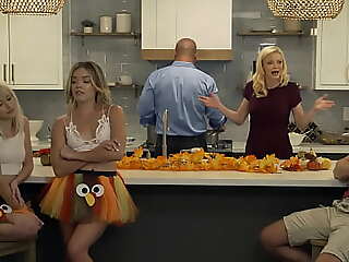 Thanksgiving teen stepsisters Katie Kush and Jessie Saint contents