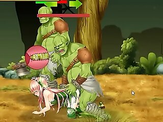 Princess Defender hentai distraction gameplay . Hot cute teen princess hentai having sex with orks monsters up xxx ryona distraction