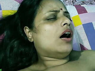 Indian hot bhabhi has midnight sex on every side brother in law! Real sex