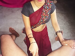 Hot indian village creampi vergin babhi fussy fucking with dever clear Hindi audio