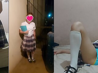 Fucking with a first-time Mexican student, a student at a technical trainer in all directions Sinaloa