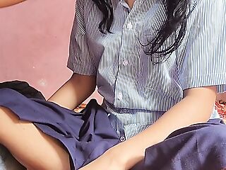 Student kavita sucks small cock of teacher with the addition of gets fucked by him