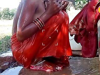 Neha bhabhi was taking scrubbed outside, husband's cock stood beside with an increment of he went home with an increment of fucked Neha bhabhi