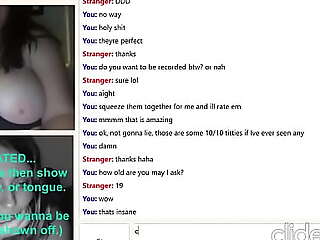 Chubby Teen with Huge Boobs Does Whatever I Asseverate on Omegle