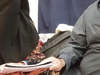 Desi Student Girl In Hijaab Fucked By Tution Teacher