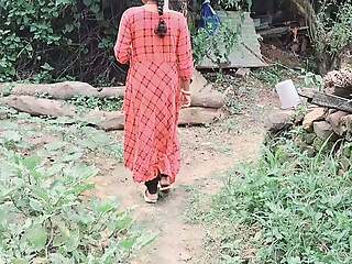 Best Indian Bangali Village bhabhi fucking outdoor forest apart from devar