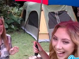 pov big dick goes camping and fucks two teen lesbian college chicks
