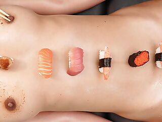 Japanese Sushi Girl service for Naughty Work