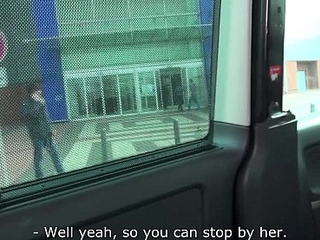 Hungarian lazy beauty didnt want on touching leave the van after fuck
