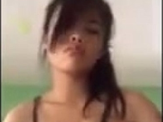 Pretty asian teen webcam personate